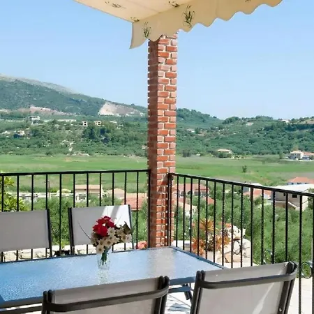 Orothea Sea View Retreat With Pool In Keri