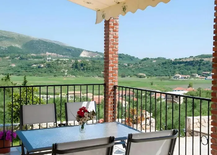 Orothea Sea View Retreat With Pool In Keri