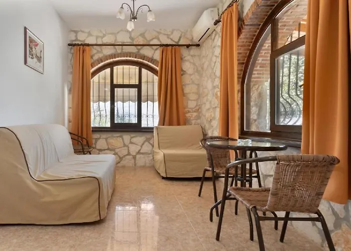 شقة Orothea Sea View Retreat With Pool In Keri